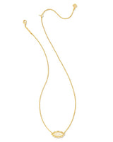 Kendra Scott Genevieve Necklace - Ivory Mother-of-Pearl, 14K Gold Plated