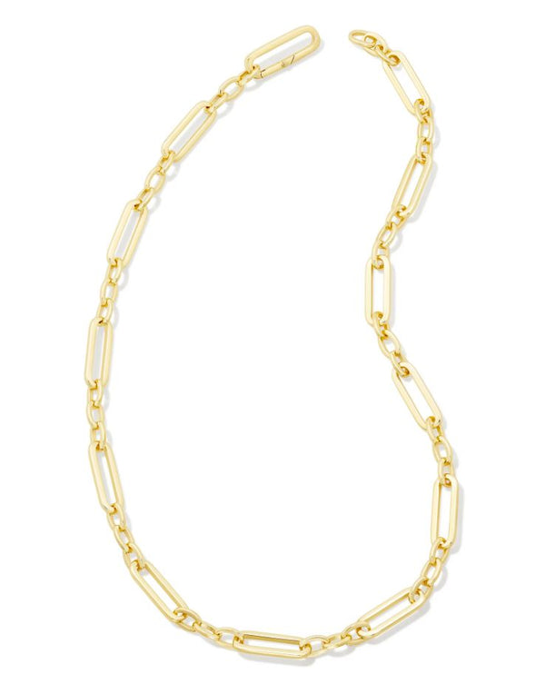 Kendra Scott Heather Link & Chain Necklace - 14K Gold Plated