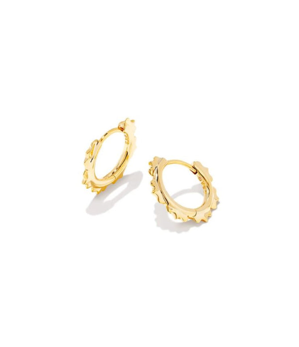 Kendra Scott Genevieve Huggie Earrings - 14K Gold Plated