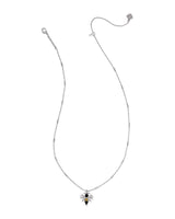 Kendra Scott Bee Short Pendant Necklace - Silver Plated