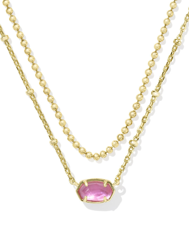 Kendra Scott Emilie Multi Strand Azalea Illusion Necklace - Gold Plated