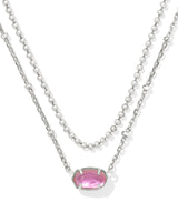 Kendra Scott Emilie Multi Strand Azalea Illusion Necklace - Silver Plated