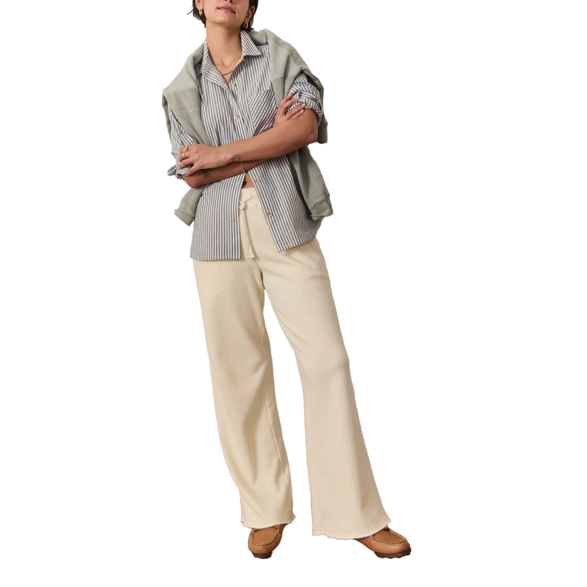 Marine Layer Womens Anytime Wide Leg Sweatpants