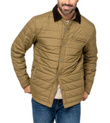 Free Country Mens Super Lite Poly Rustic Channel Quilted Puffer Jacket