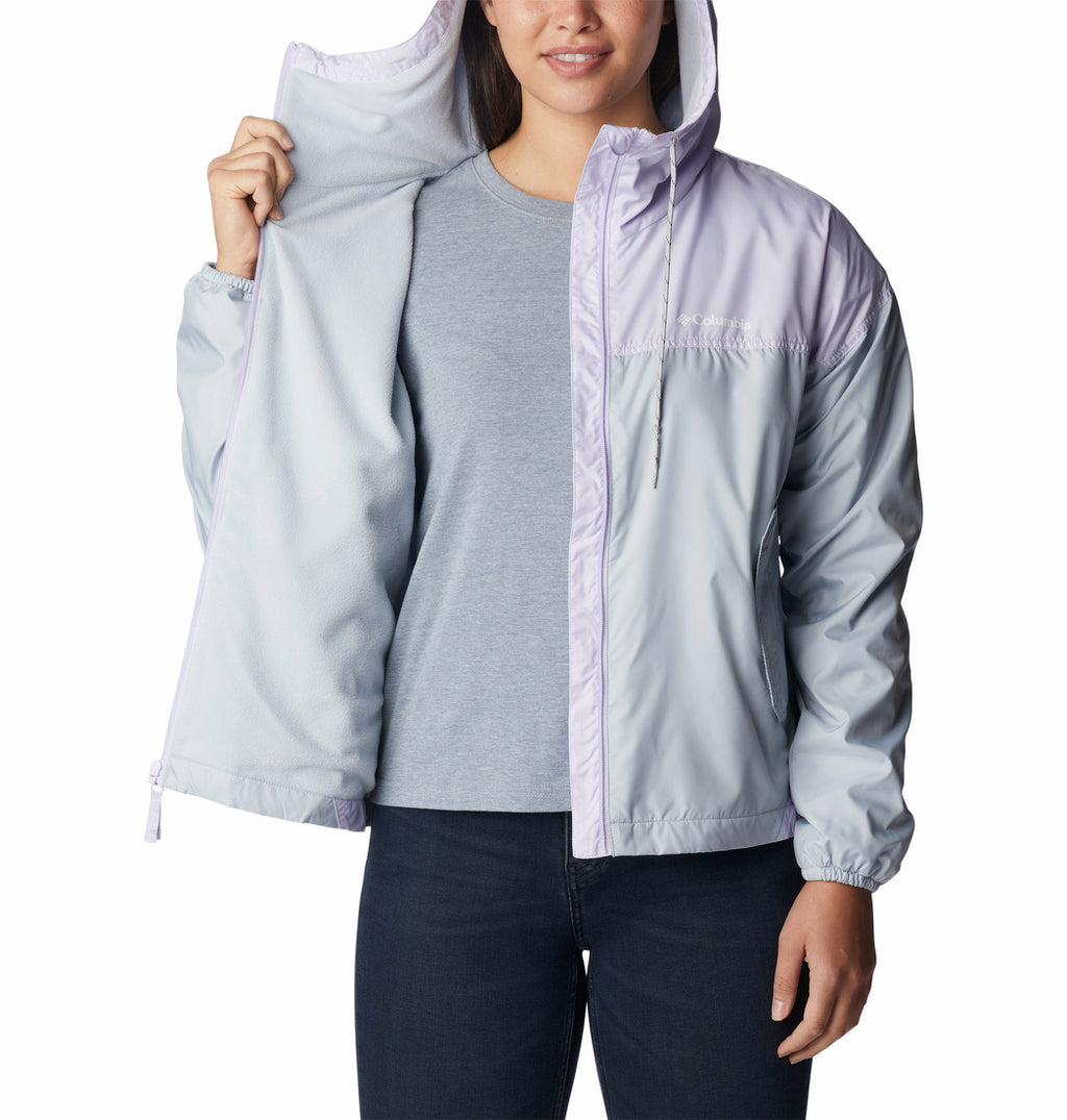 Columbia 80's Black Nylon Jacket Women's L Half-Zip Vintage