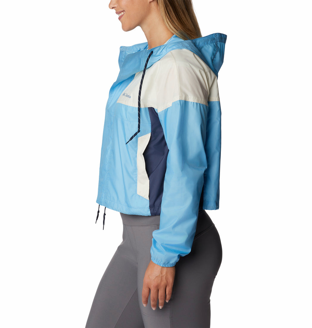 Columbia Womens Flash Challenger Cropped Windbreaker Jacket