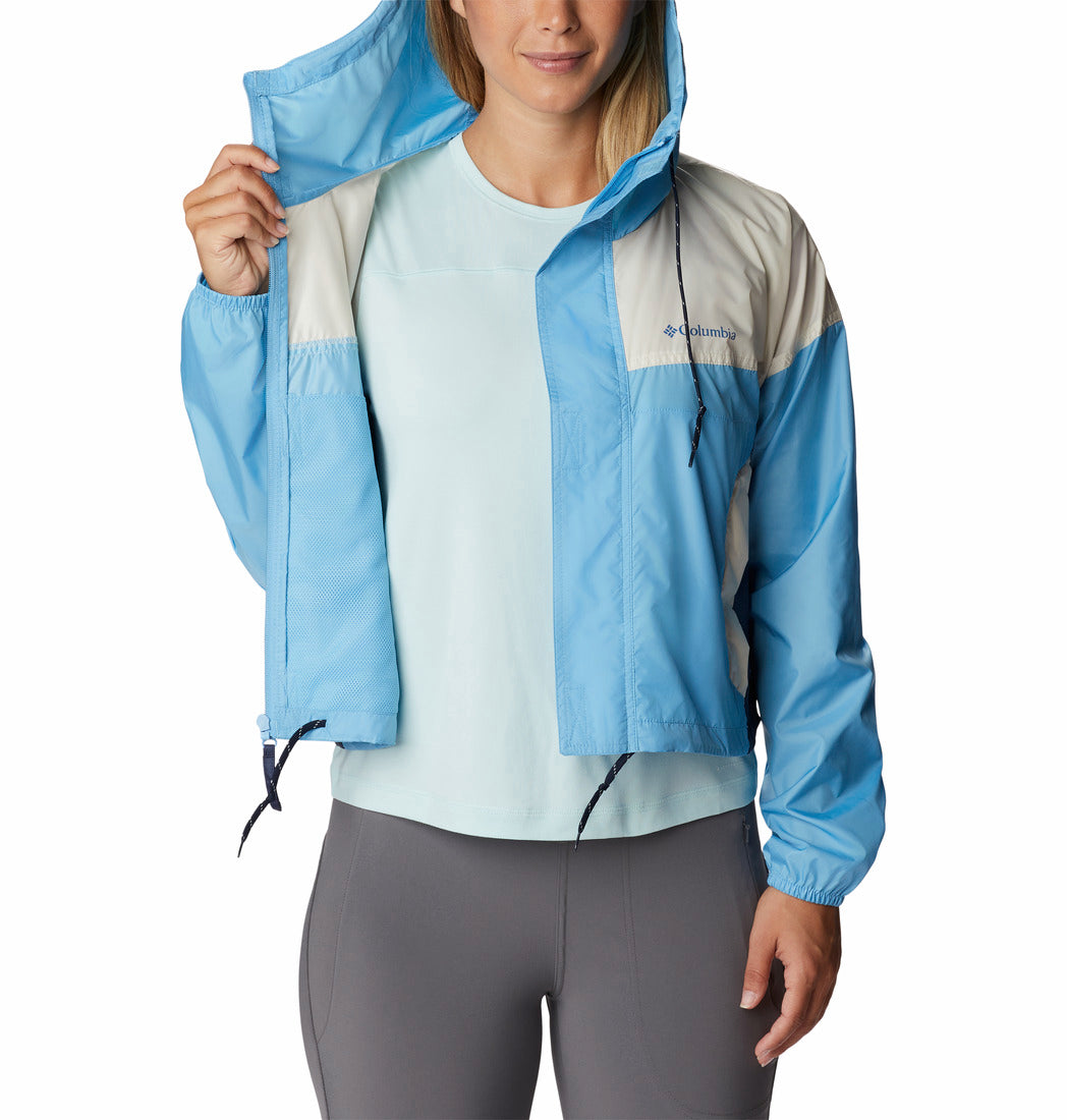 Columbia Womens Flash Challenger Cropped Windbreaker Jacket