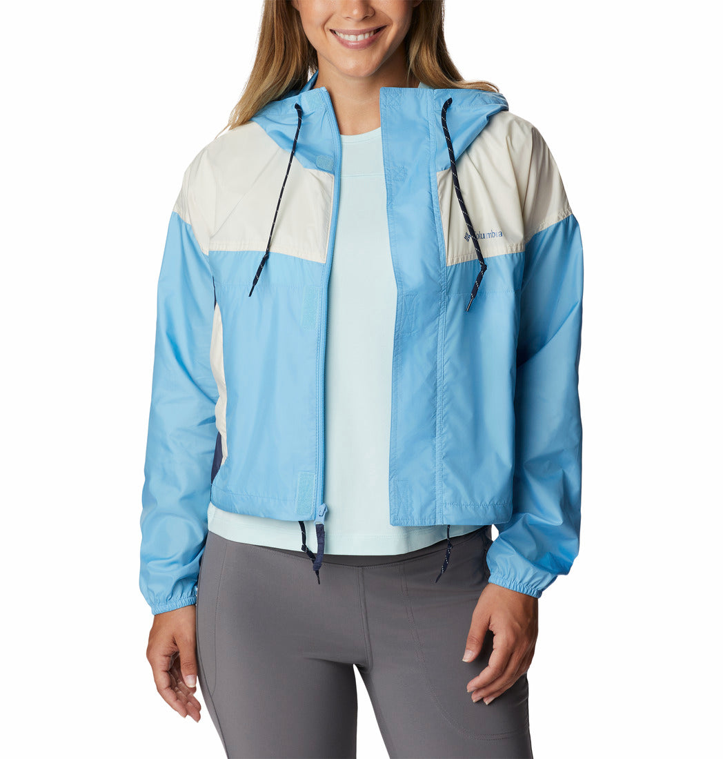 Columbia Womens Flash Challenger Cropped Windbreaker Jacket