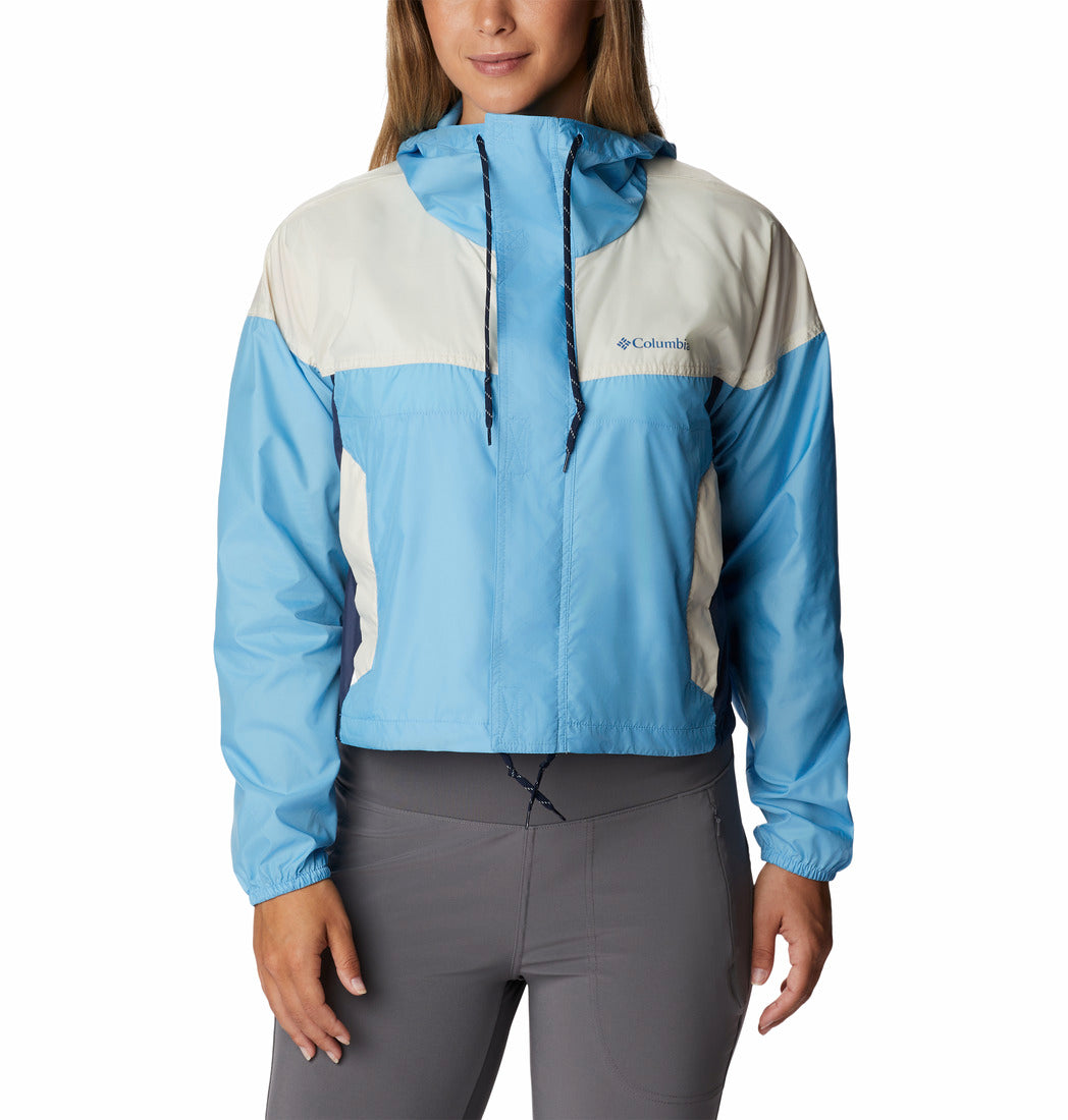 Columbia Womens Flash Challenger Cropped Windbreaker Jacket