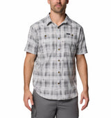 Columbia Mens Utilizer Printed Woven Short Sleeve Shirt