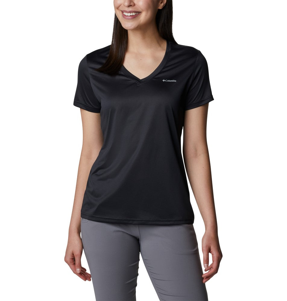 Columbia Womens Columbia Hike V-Neck Short Sleeve T-Shirt