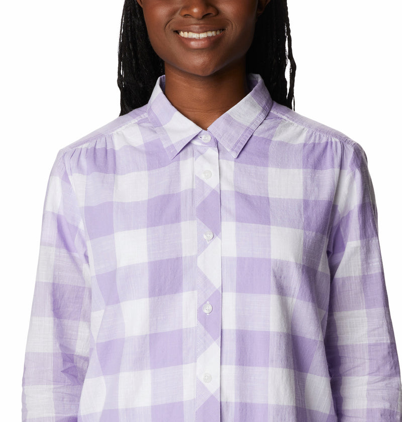 Columbia Womens Camp Henry III Button Down Long Sleeve Shirt