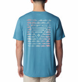 Columbia Mens PFG Triangle Fill Tech Short Sleeve T-Shirt
