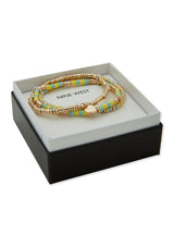 Nine West Gold-Tone Heart Stretch Bracelet Set