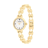 COACH Womens Iris Gold-Tone Watch
