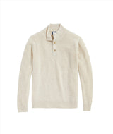 Vineyard Vines Mens Oysterman Button Mock Sweater