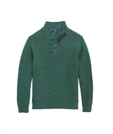 Vineyard Vines Mens Oysterman Button Mock Sweater