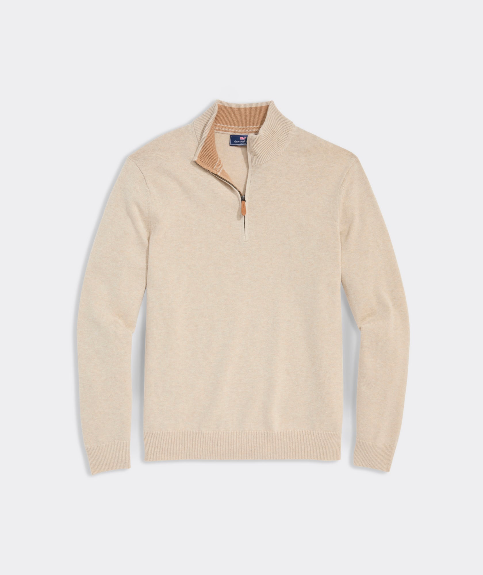 Vineyard Vines Mens Boathouse Quarter Zip Sweater