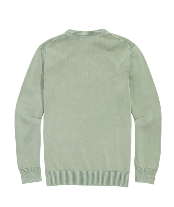 Vineyard Vines Mens Garment-Dyed Cotton Crewneck Sweater
