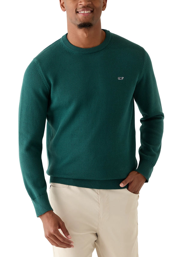 Vineyard Vines Mens Garment Dyed Logo Heritage Crew Neck Sweatshirt