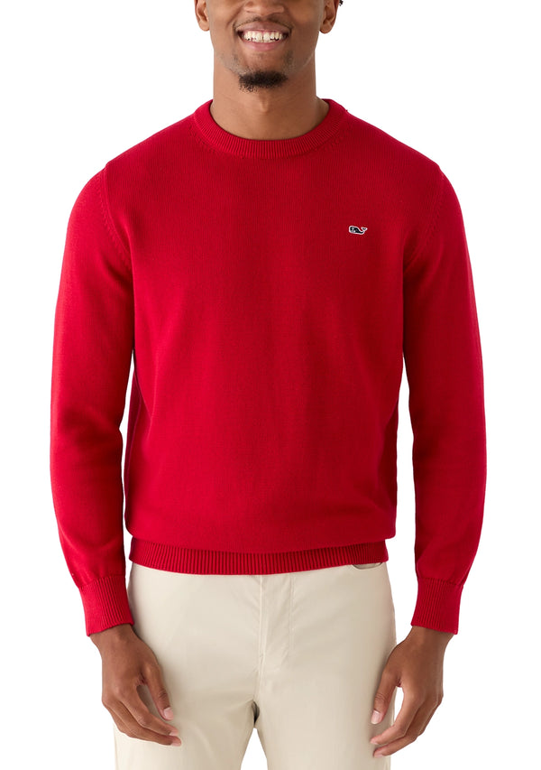 Vineyard Vines Mens Garment Dyed Logo Heritage Crew Neck Sweatshirt