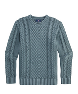 Vineyard Vines Mens Folly Beach Fisherman Rollneck Sweater