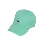 Vineyard Vines Mens Whale Logo Leather Strap Baseball Hat