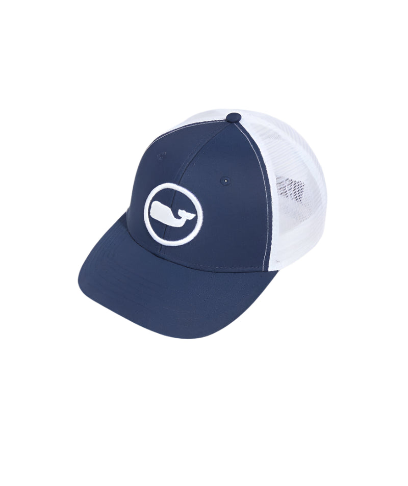 Vineyard Vines Whale Dot Performance Trucker Hat