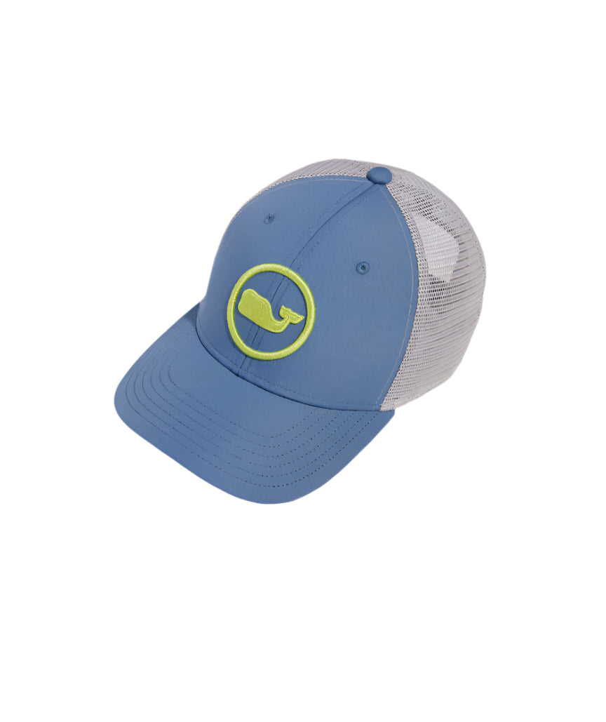 Vineyard Vines Whale Dot Performance Trucker Hat