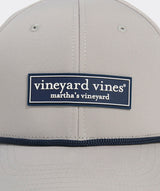 Vineyard Vines Mens Performance Rubber Patch Logo Box Baseball Hat