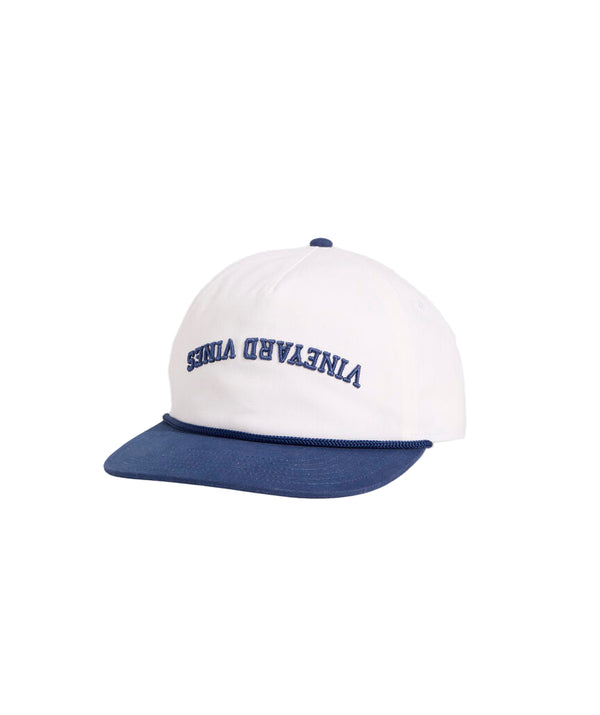 Vineyard Vines Mens Embroidered Upside Down Logo 5-Panel Hat
