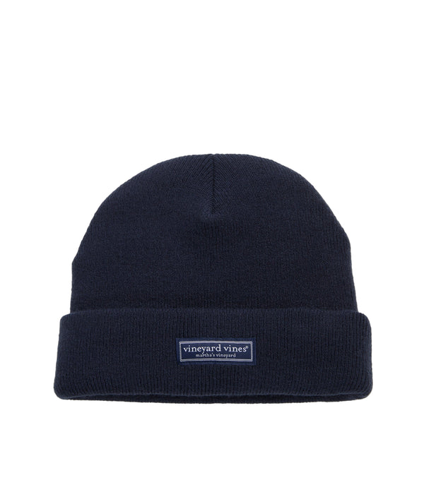 Vineyard Vines Mens Logo Box Beanie Hat