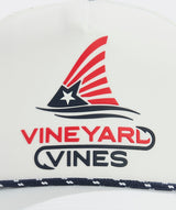 Vineyard Vines Mens Redfish Tail Hi-Pro Trucker Hat
