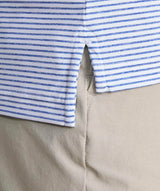 Vineyard Vines Mens Performance Bradley Stripe Sankaty Polo Short Sleeve Shirt