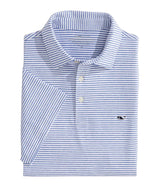 Vineyard Vines Mens Performance Bradley Stripe Sankaty Polo Short Sleeve Shirt