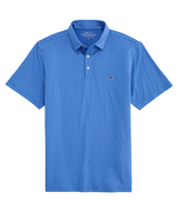Vineyard Vines Mens Performance Bradley Stripe Sankaty Short Sleeve Polo Shirt