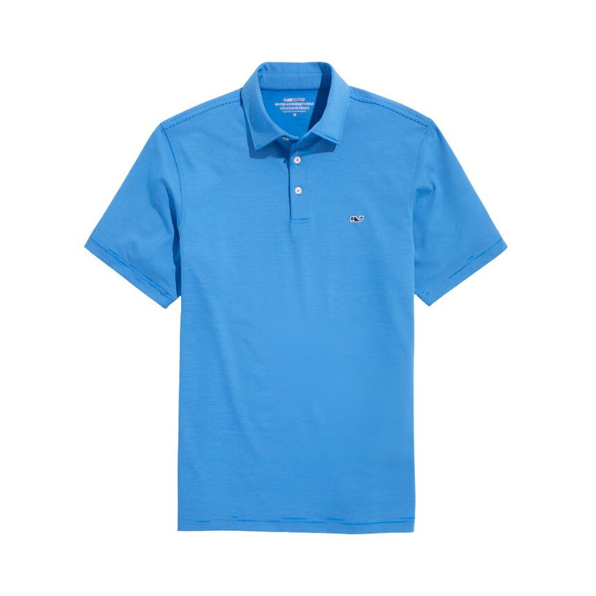 Vineyard Vines Mens St. Jean Stripe Sankaty Plaid Button Down Polo Shirt - C968 Spinnaker Blue