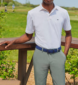 Vineyard Vines Mens Edgartown Pique Polo Short Sleeve Shirt