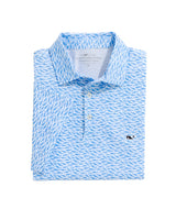 Vineyard Vines Mens Printed Sankaty Polo Shirt