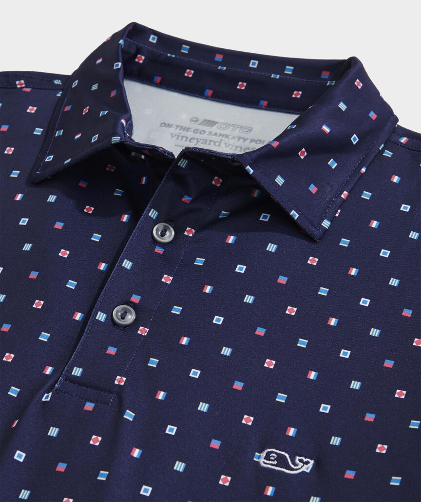 Vineyard Vines Mens Sankaty Polo Short Sleeve Shirt