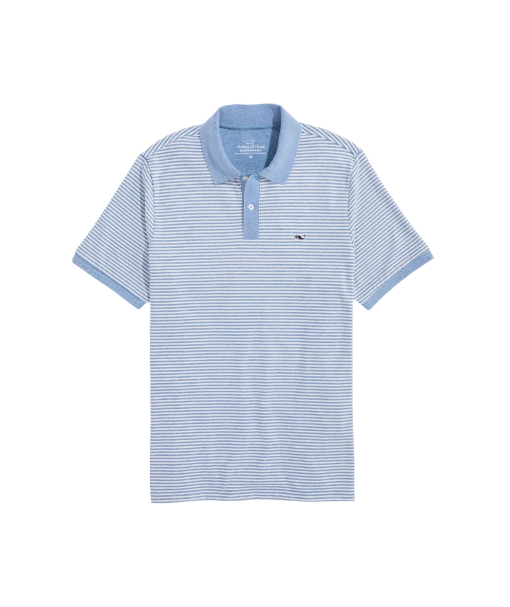 Vineyard Vines Mens Striped Edgartown Pique Polo