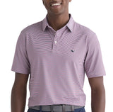 Vineyard Vines Mens Performance Anegada Stripe Sankaty Polo Short Sleeve Shirt