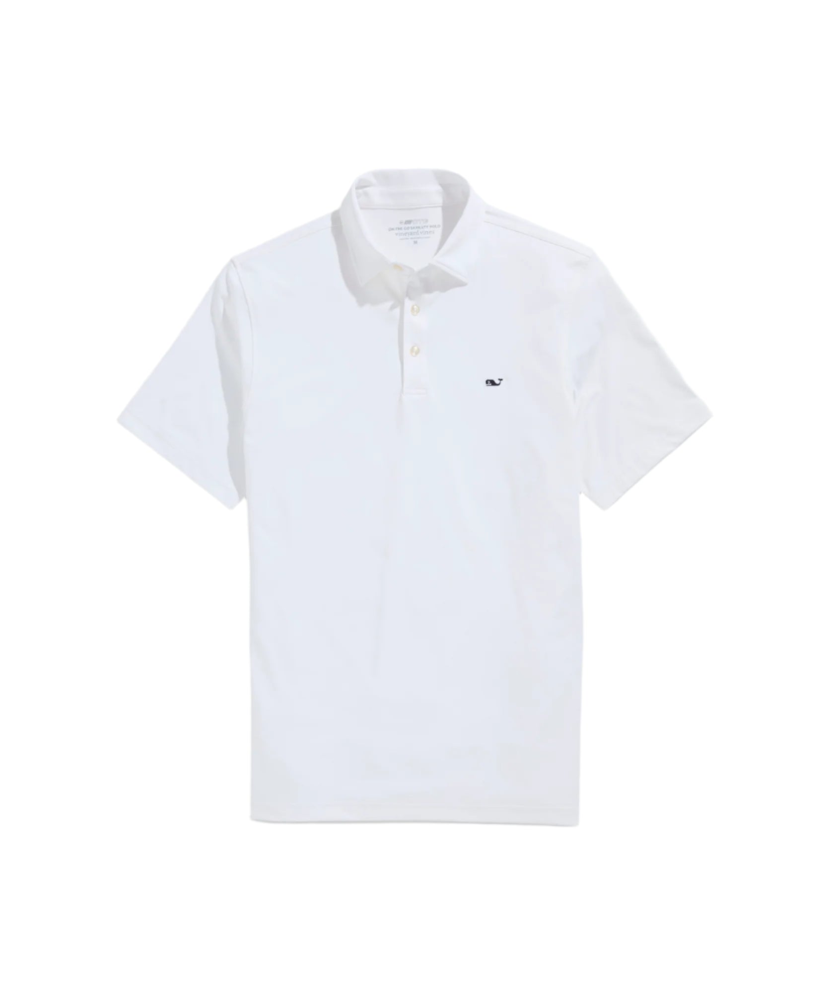 Vineyard Vines Mens Solid Sankaty Performance Short Sleeve Polo Shirt