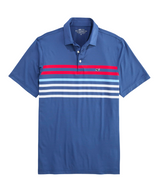 Vineyard Vines Mens Performance Chest Stripe Sankaty Short Sleeve Polo Shirt
