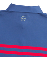Vineyard Vines Mens Performance Chest Stripe Sankaty Short Sleeve Polo Shirt
