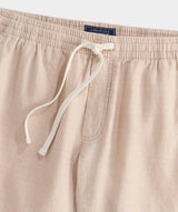 Vineyard Vines Mens 7" Surfside Pull-On Linen Shorts