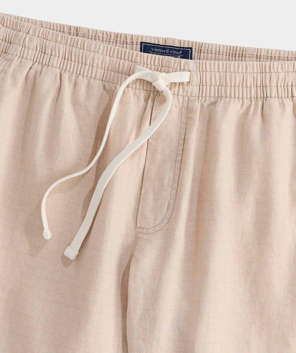 Vineyard Vines Mens 7" Surfside Pull-On Linen Shorts