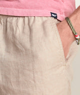 Vineyard Vines Mens 7" Surfside Pull-On Linen Shorts