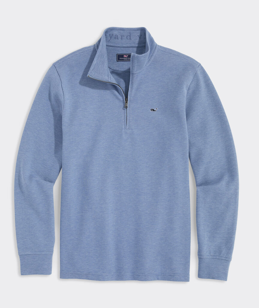 Vineyard Vines Mens Saltwater 1/4 Zip Pullover Sweater
