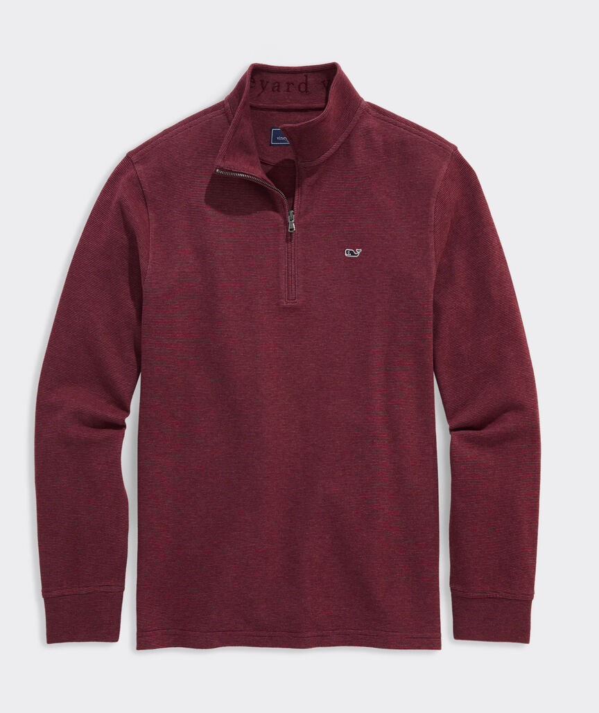 Vineyard Vines Mens Saltwater 1/4 Zip Pullover Sweater